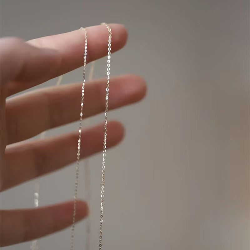 925 sterling silver 14K gold finish - versatile chain