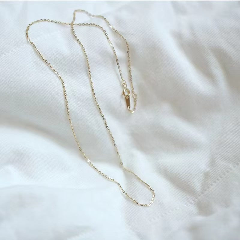 925 sterling silver 14K gold finish - versatile chain